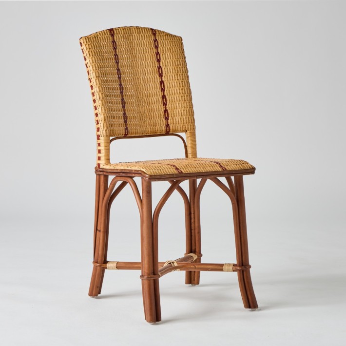 Bagatelle rattan chair 3/4 view