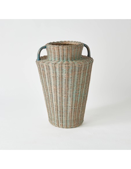 Pièce unique - Rattan amphora