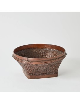 Maxi rattan basket one piece KOK MAISON