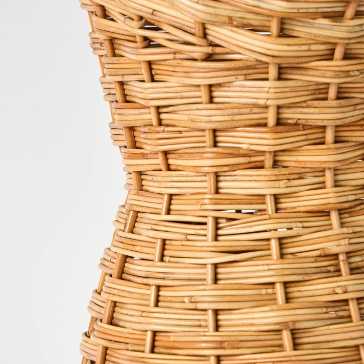 Détail cassure rotin