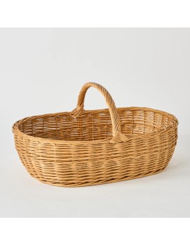 Maxi willow basket archive KOK MAISON