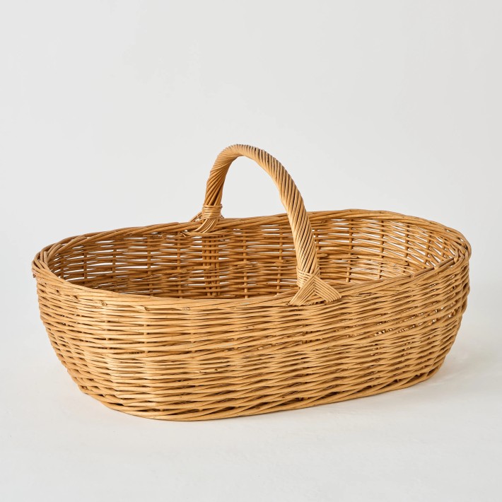 Maxi panier en osier archive d'atelier KOK MAISON