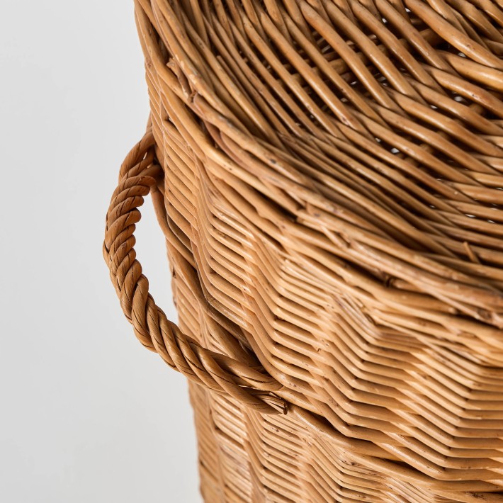 Anse pour transport grand panier à linge en osier KOK MAISON pièce unique