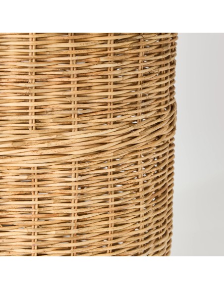 Rattan weaving detail - unique vintage piece KOK MAISON