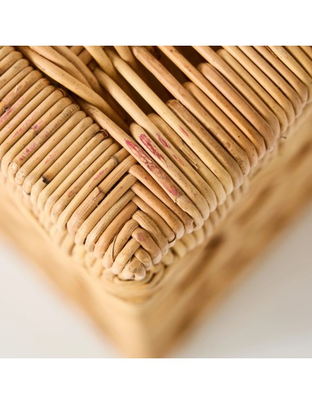 Vintage rattan laundry basket, one-of-a-kind item