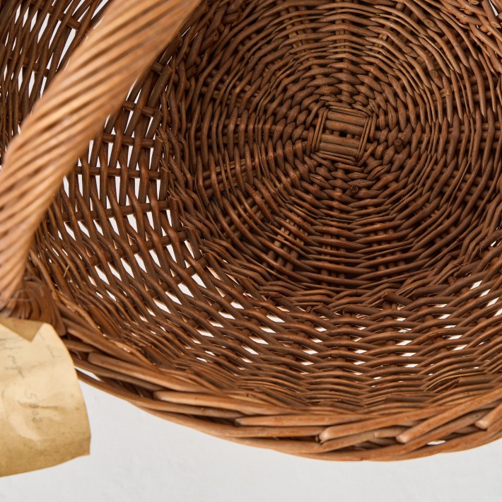 Nice depth for the large wicker basket from the Kok Maison workshop archive.