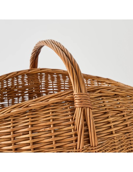 Large wicker basket PU102