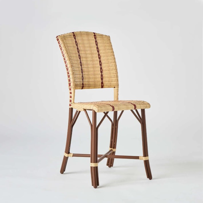 Woven resin chair from the BELLE EPOQUE collection at KOK MAISON