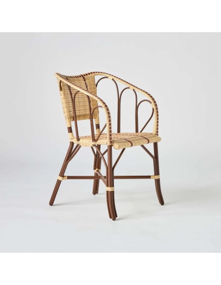 Woven resin table chair for garden, Belle Epoque collection