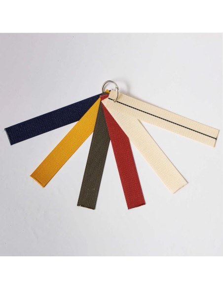 Choice of strap colours for VIRAGE stools from the ORCHID EDITION collection at KOK MAISON