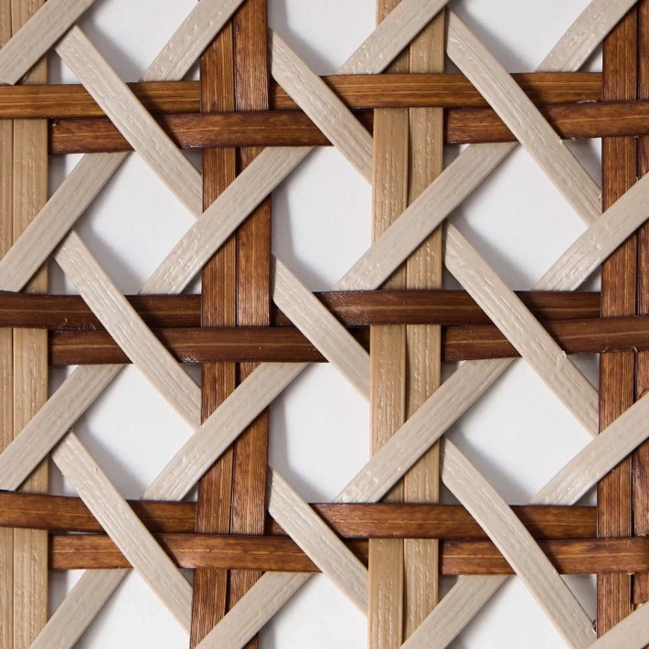 Zoom 3-colour resin weave ANIBES LATERITE collection