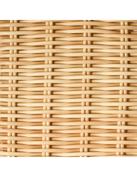 BIARRITZ NATURAL Resin Sample – Rattan Effect | KOK MAISON