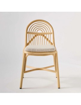 Rattan chair with cushion from the Sillon collection, ORCHID EDITION, at KOK MAISON 2