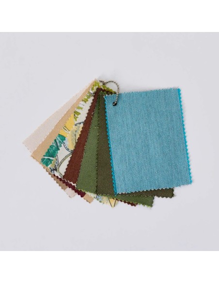 Optional KOK MAISON fabrics for indoor and outdoor use