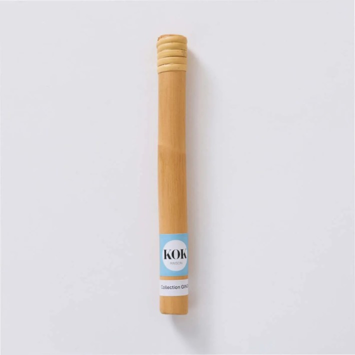 Small diameter rattan sample from the GINGKO collection by KOK MAISON