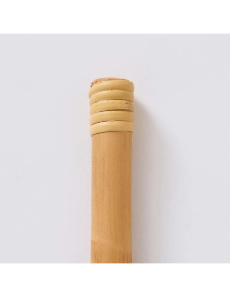 Zoom in on a small-diameter rattan sample from the Gingko collection by KOK MAISON