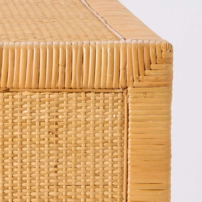 Zoom tressage commode 3 tiroirs collection SAIGON