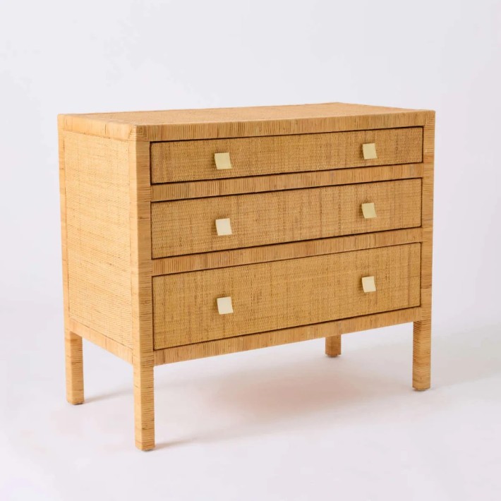 Commode rotin 3 tiroirs collection SAIGON par KOK maison