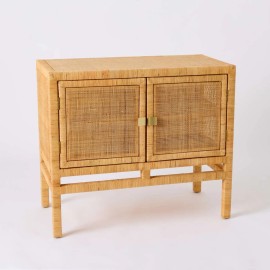 2-door rattan sideboard from the SAIGON collection at KOK maison