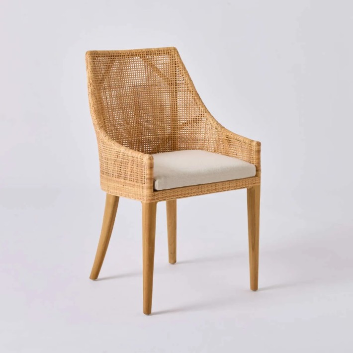 Cushion for table chair and bar stool Saigon beige fabric T596