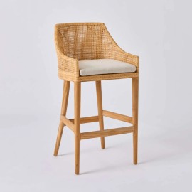 Cushion for table chair and bar stool Saigon beige fabric T596 2