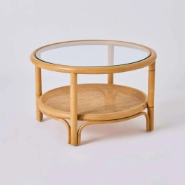 Large rattan coffee table from the RIVIERA collection
