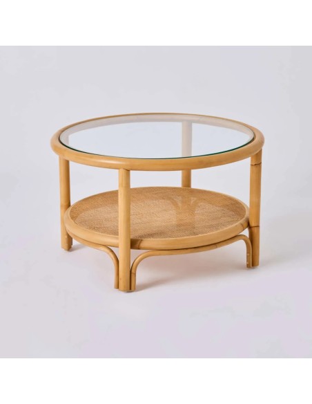 Large rattan coffee table from the RIVIERA collection