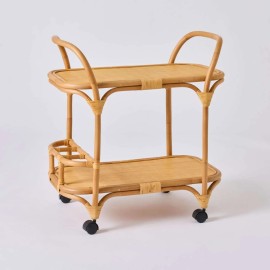 Rattan trolley from the RIVIERA collection by Kok maison