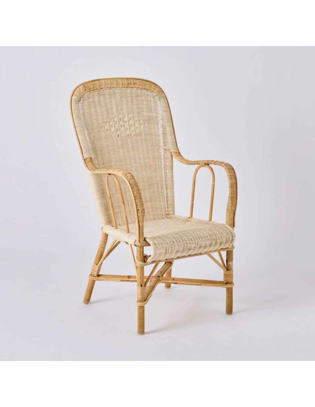 Fauteuil en rotin confortable