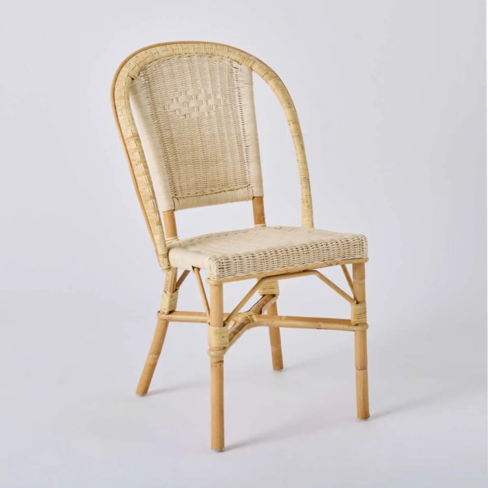Chaise en rotin Albertine collection grand-père par Kok maison