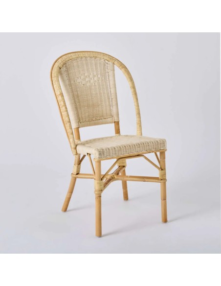 Chaise en rotin Albertine collection grand-père par Kok maison