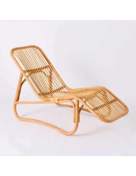 BAIA vintage rattan chaise longue by Kok maison