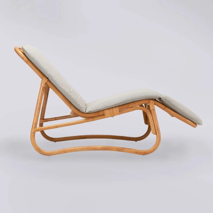 Profile option: BAIA rattan chaise longue cushion at Kok maison