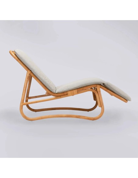 Profile option: BAIA rattan chaise longue cushion at Kok maison