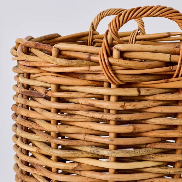 Detail of maxi weave rattan at KOK MAISON