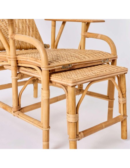 grandmother's rattan lounge chair - KOK UK