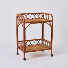Rattan side table from the BAGATELLE collection