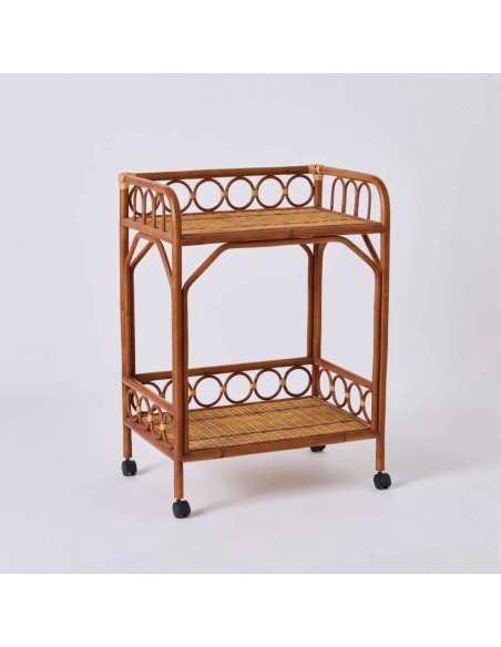 Rattan side table from the BAGATELLE collection