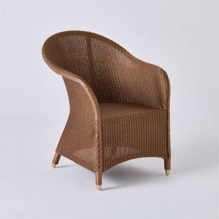 Loom SIDONIE copper armchair