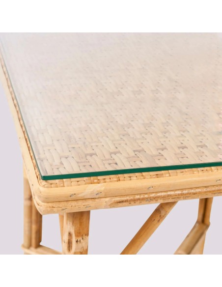 Verre pour tables basses carrées collection BAGATELLE, GRAND-MERE et BELLE EPOQUE