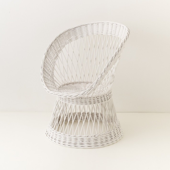 Wicker armchair Franz