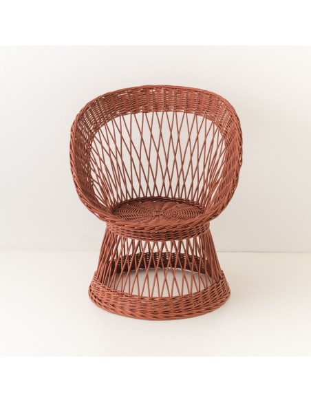 Wicker armchair Franz