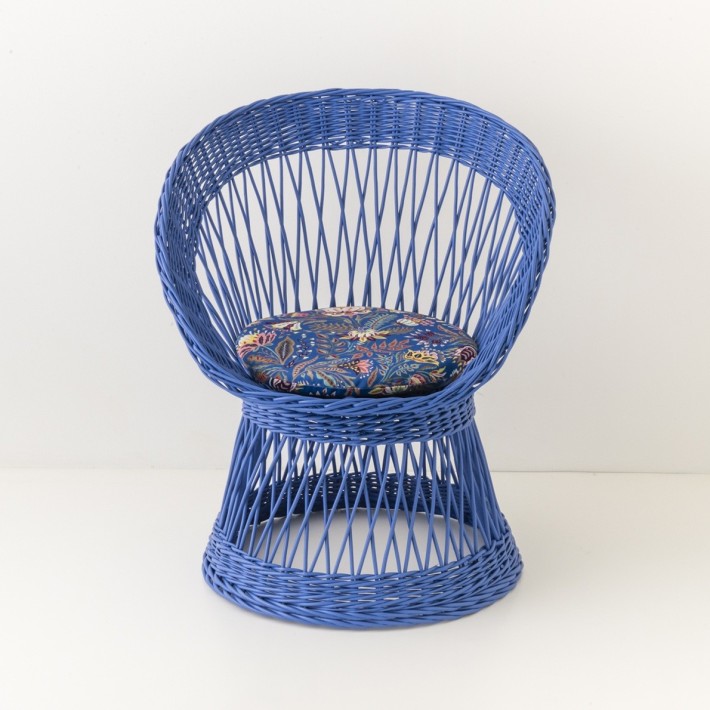 Wicker armchair Franz