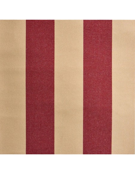 KOK burgundy striped fabric