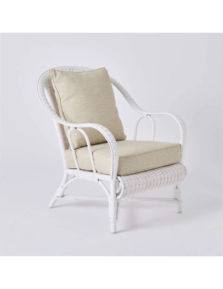 Fauteuil PRIMAVERA tissu gris chenille