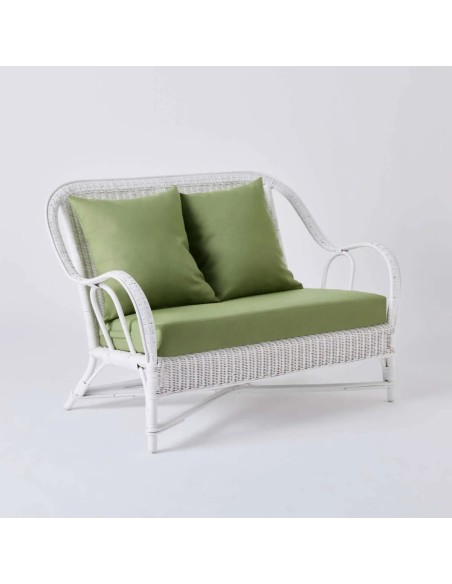 PRIMAVERA sofa in green fabric by KOK MAISON