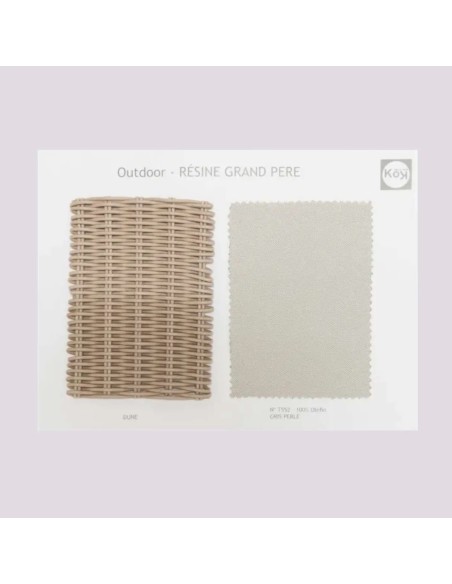 Echantillon DUNE-GRAND PÈRE RÉSINE