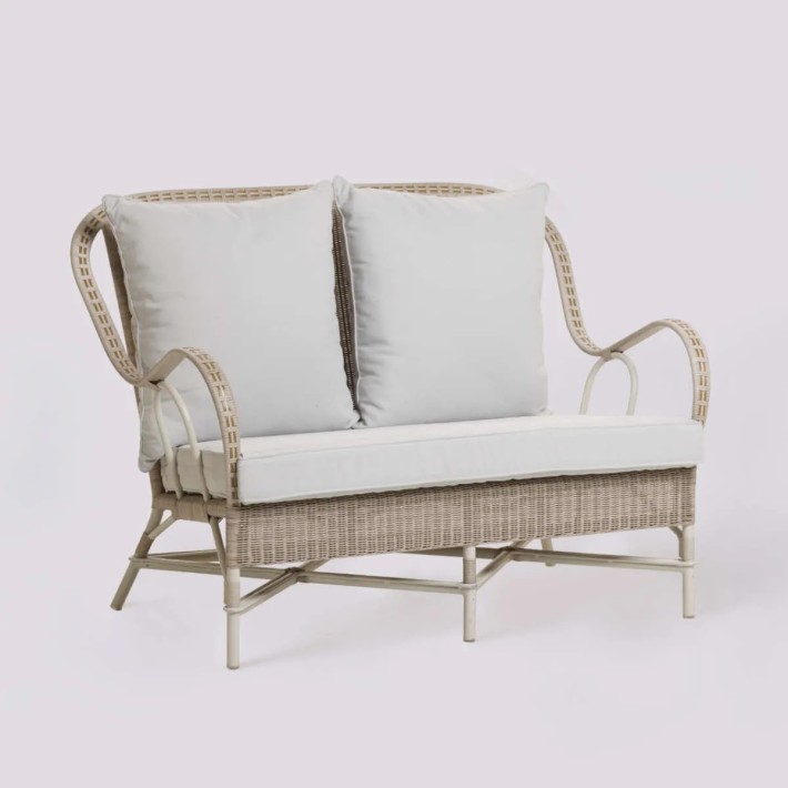 Garrigues garden set with 2-seater and armchairs