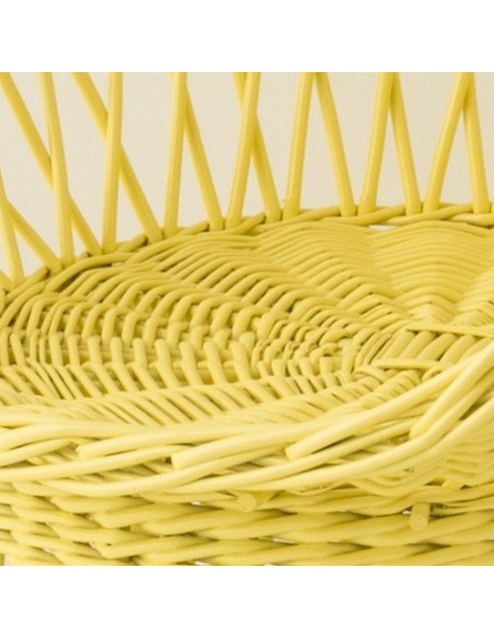 Antonin coloured willow armchair