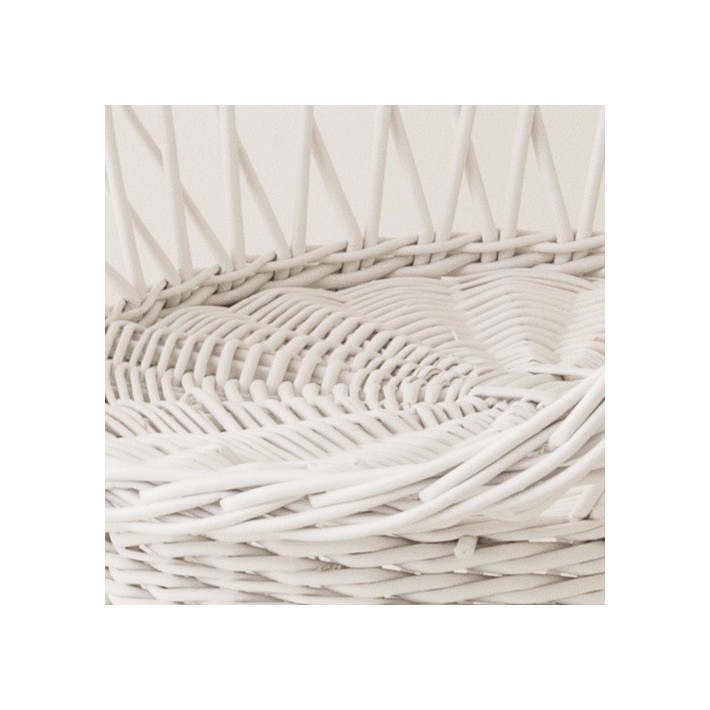 Antonin coloured willow armchair